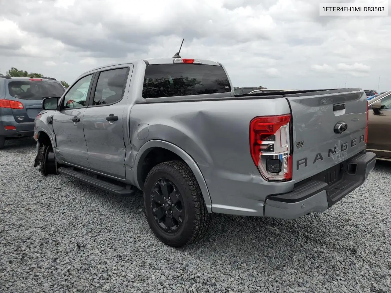 2021 Ford Ranger Xl VIN: 1FTER4EH1MLD83503 Lot: 51978965