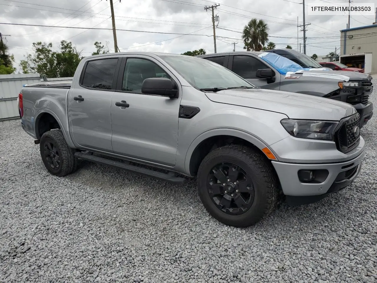 2021 Ford Ranger Xl VIN: 1FTER4EH1MLD83503 Lot: 51978965
