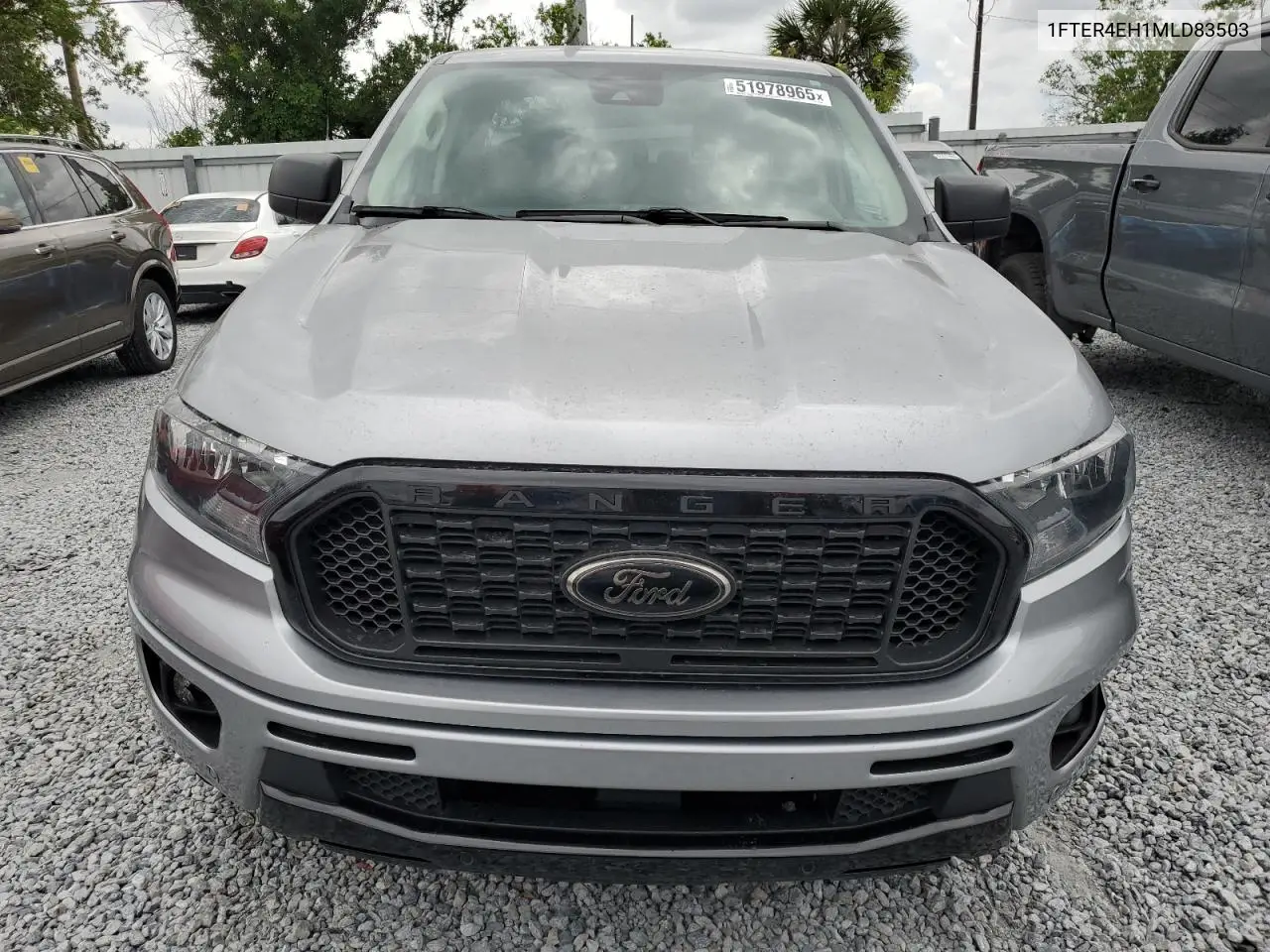 2021 Ford Ranger Xl VIN: 1FTER4EH1MLD83503 Lot: 51978965