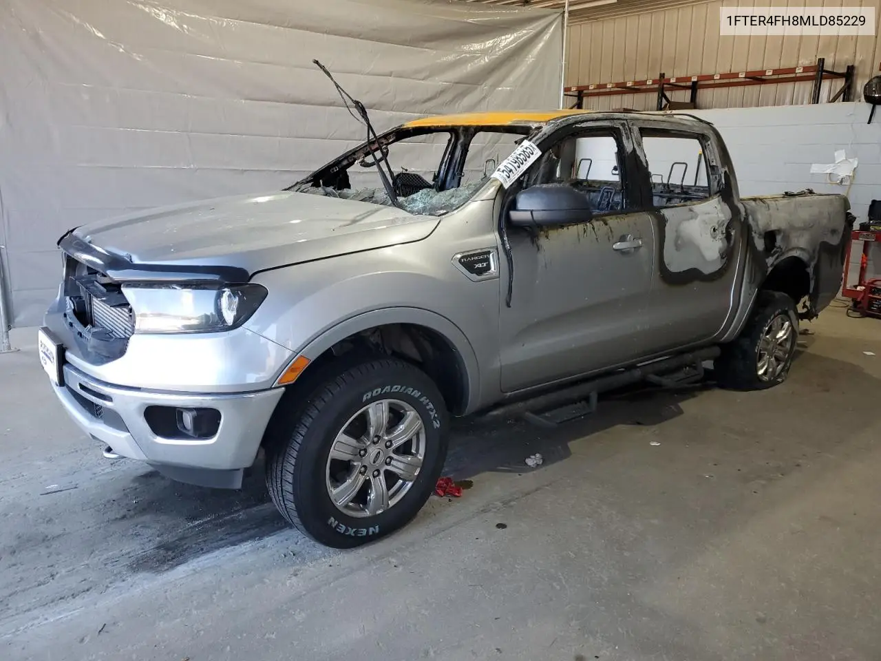 2021 Ford Ranger Xl VIN: 1FTER4FH8MLD85229 Lot: 54198585