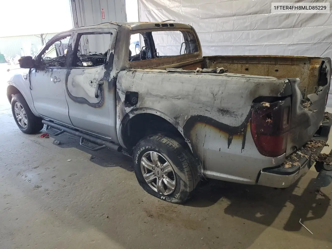 2021 Ford Ranger Xl VIN: 1FTER4FH8MLD85229 Lot: 54198585