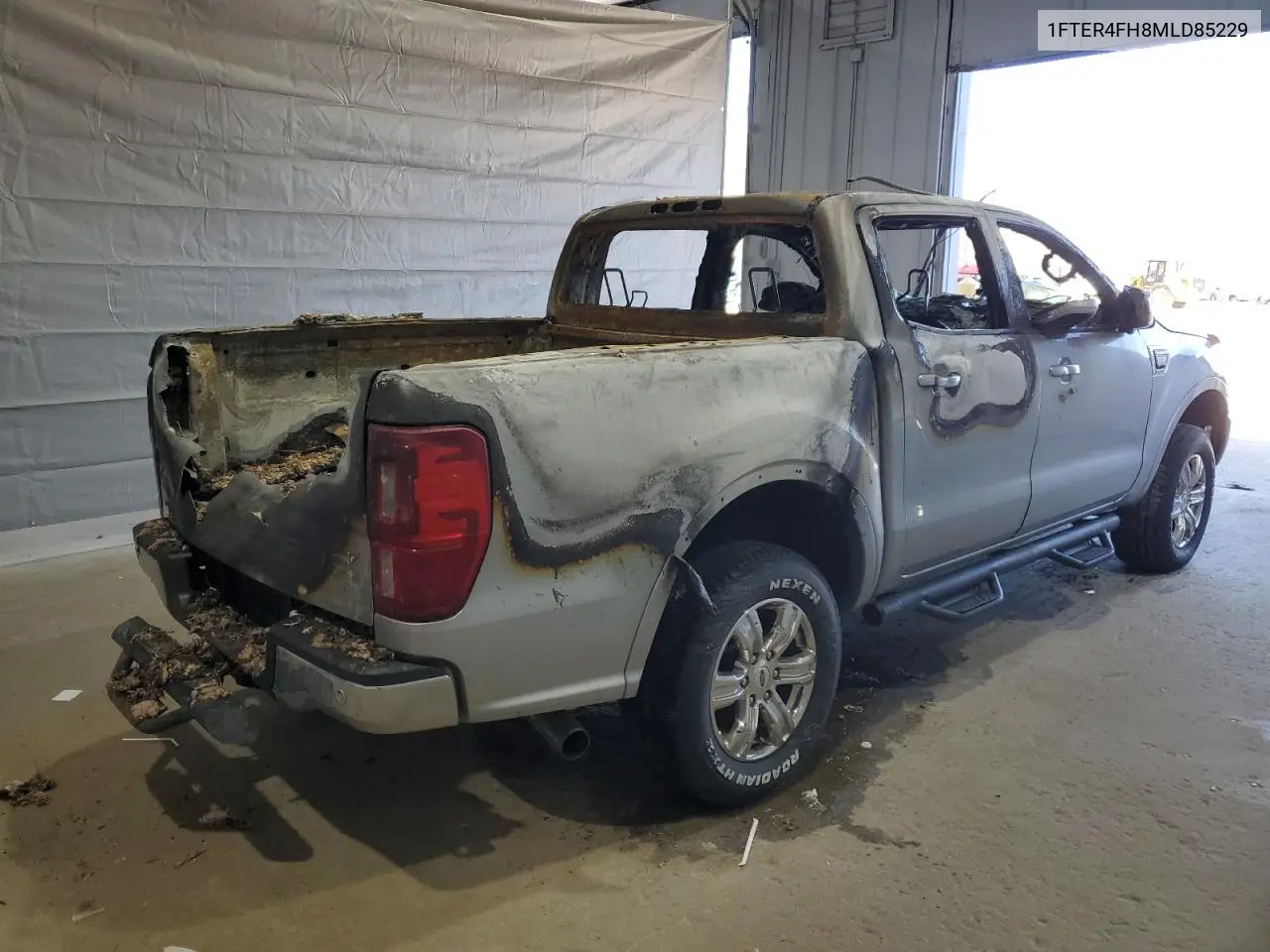 2021 Ford Ranger Xl VIN: 1FTER4FH8MLD85229 Lot: 54198585