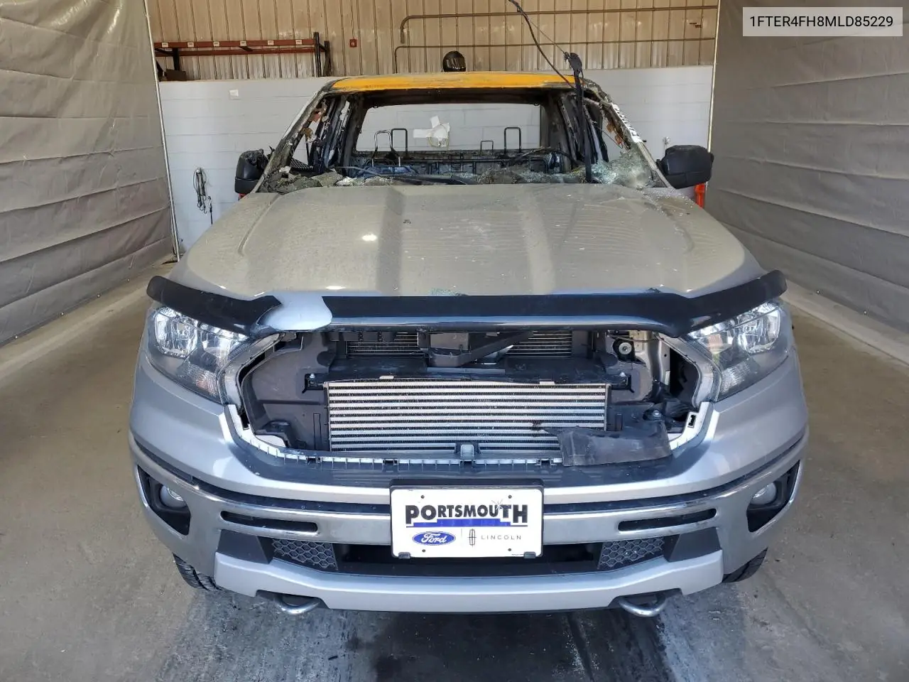 2021 Ford Ranger Xl VIN: 1FTER4FH8MLD85229 Lot: 54198585