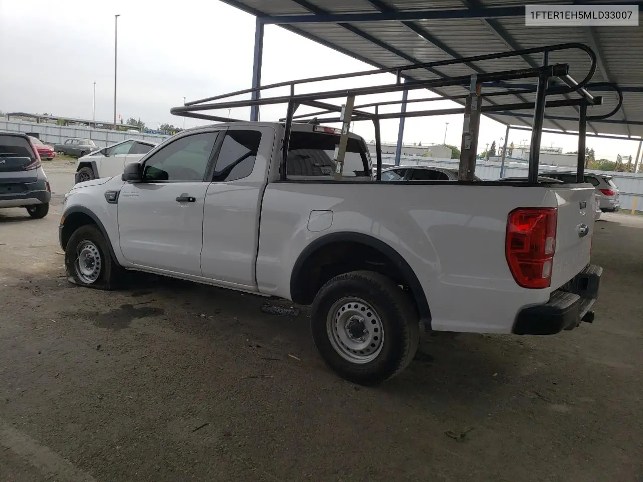 2021 Ford Ranger Xl VIN: 1FTER1EH5MLD33007 Lot: 54456065
