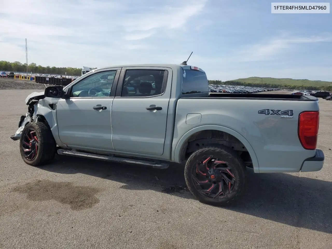 2021 Ford Ranger Xl VIN: 1FTER4FH5MLD47960 Lot: 56203955