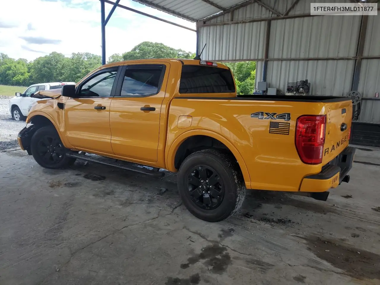 2021 Ford Ranger Xl VIN: 1FTER4FH3MLD11877 Lot: 56685675