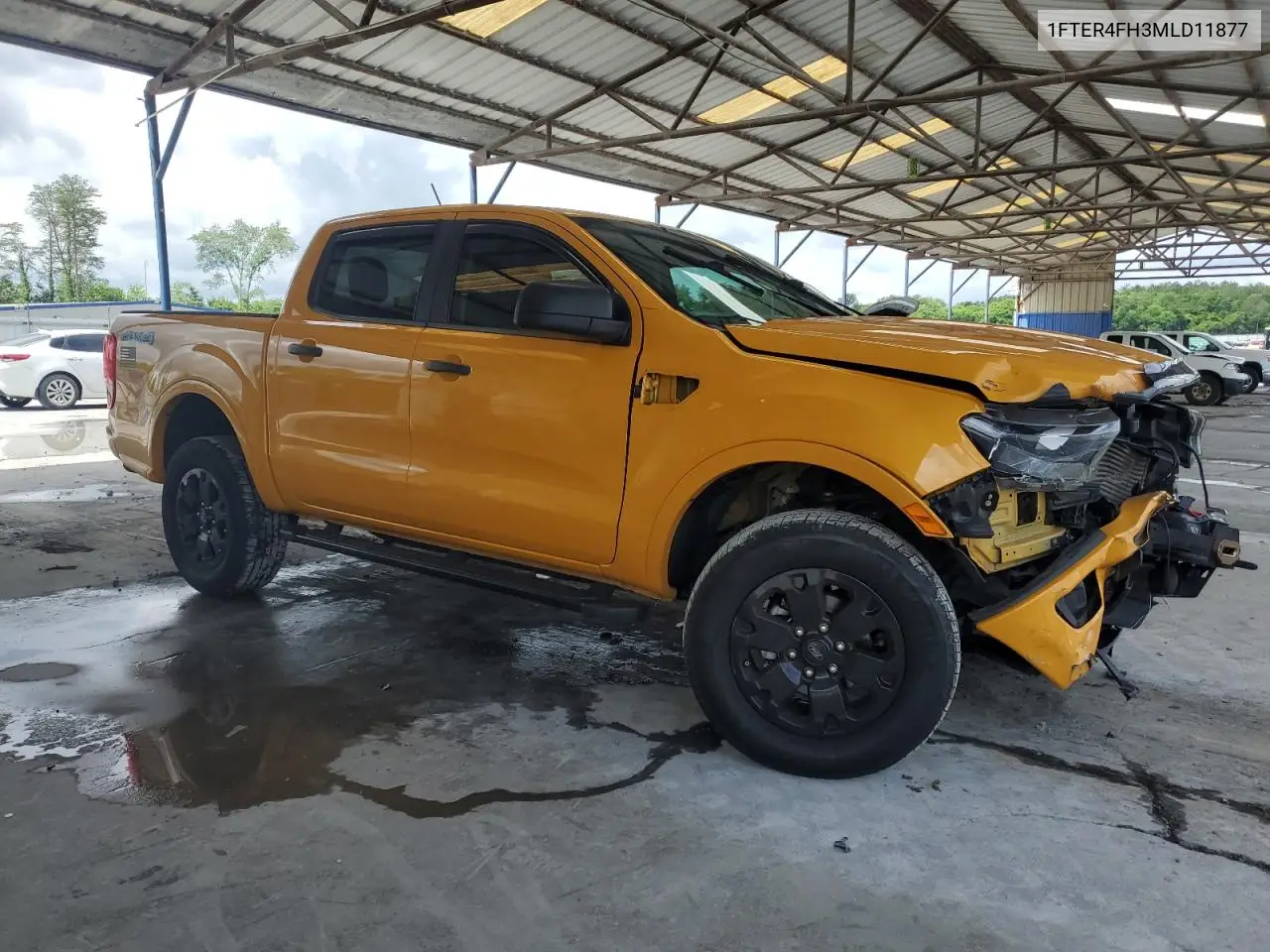 2021 Ford Ranger Xl VIN: 1FTER4FH3MLD11877 Lot: 56685675