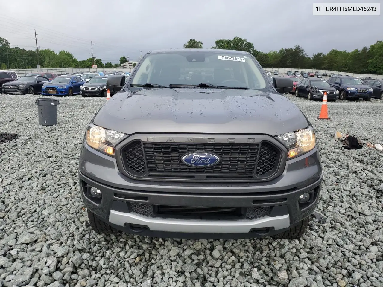 2021 Ford Ranger Xl VIN: 1FTER4FH5MLD46243 Lot: 57226825