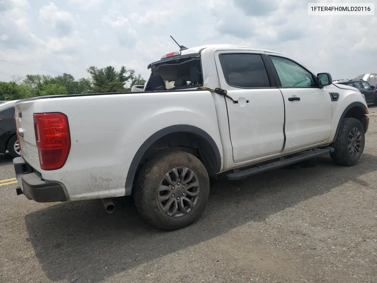 2021 Ford Ranger Xl VIN: 1FTER4FH0MLD20116 Lot: 59571715