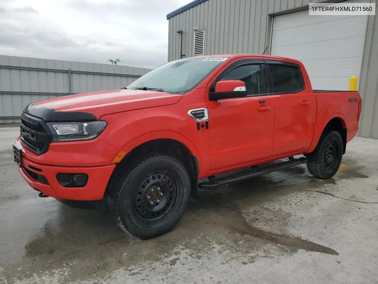2021 Ford Ranger Xl VIN: 1FTER4FHXMLD71560 Lot: 61524625