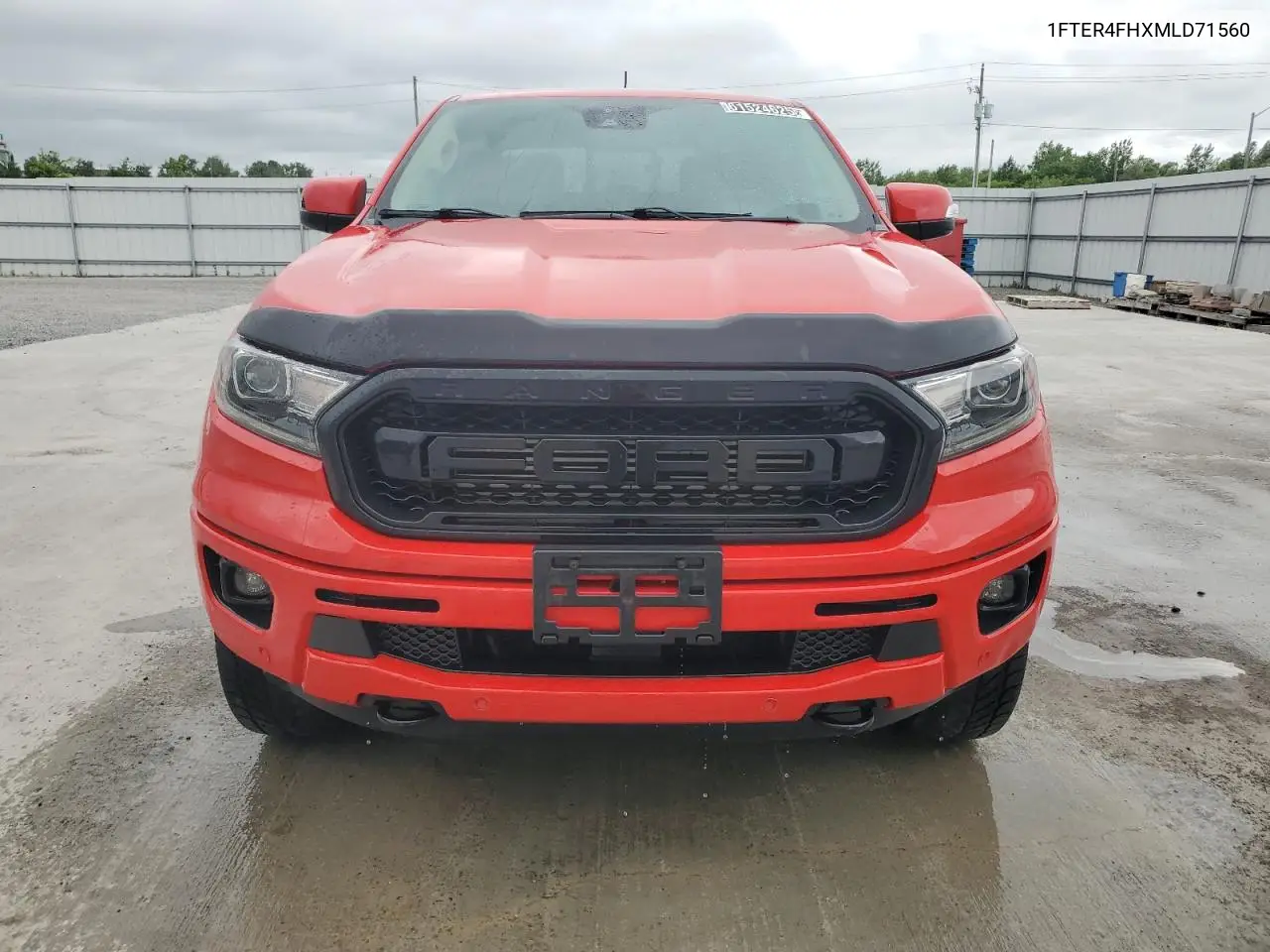 2021 Ford Ranger Xl VIN: 1FTER4FHXMLD71560 Lot: 61524625