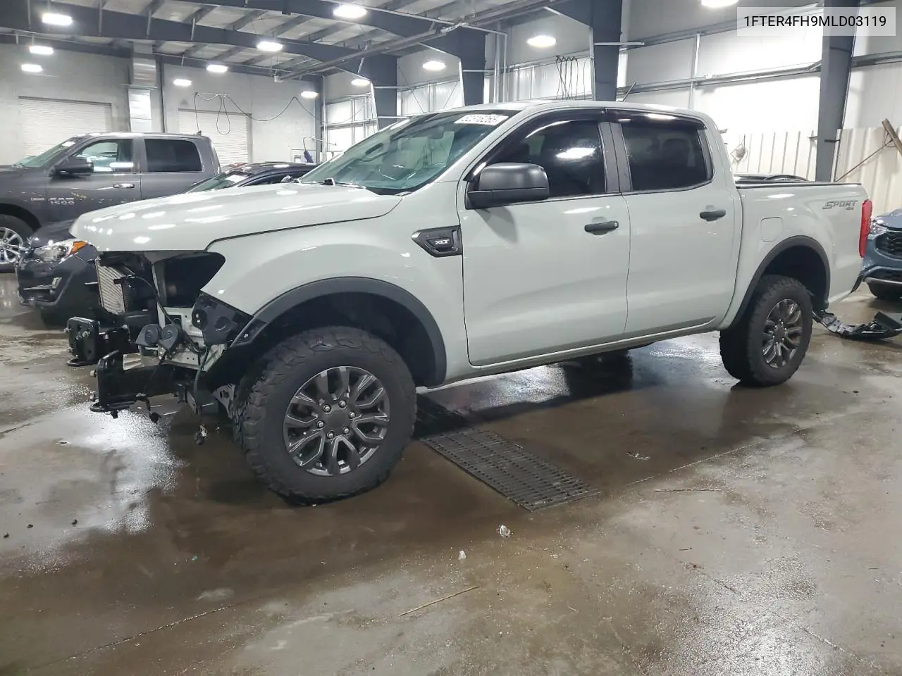 2021 Ford Ranger Xl VIN: 1FTER4FH9MLD03119 Lot: 62316265