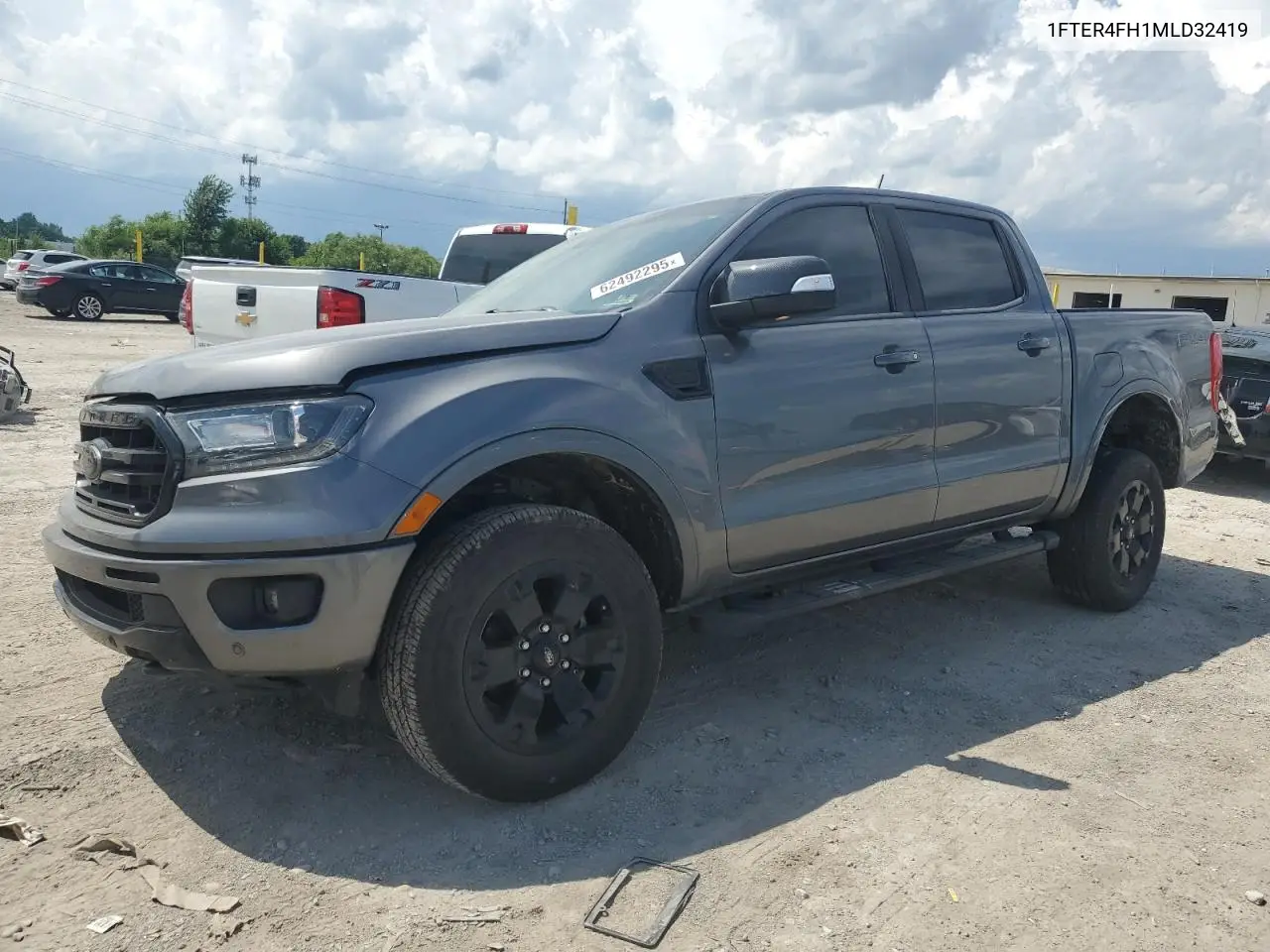 2021 Ford Ranger Xl VIN: 1FTER4FH1MLD32419 Lot: 62492295