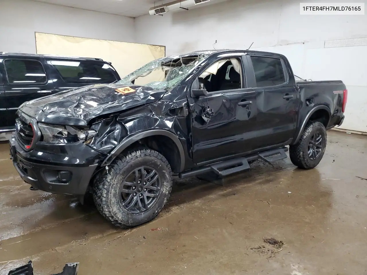 2021 Ford Ranger Xl VIN: 1FTER4FH7MLD76165 Lot: 62525755