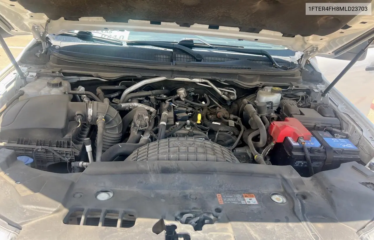 2021 Ford Ranger Xl VIN: 1FTER4FH8MLD23703 Lot: 62906265