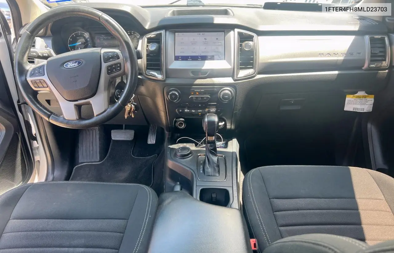 2021 Ford Ranger Xl VIN: 1FTER4FH8MLD23703 Lot: 62906265