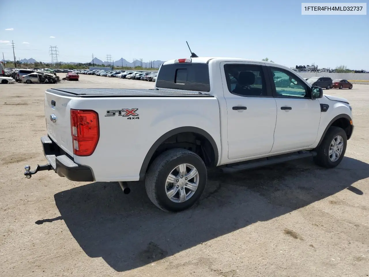 2021 Ford Ranger Xl VIN: 1FTER4FH4MLD32737 Lot: 63028095