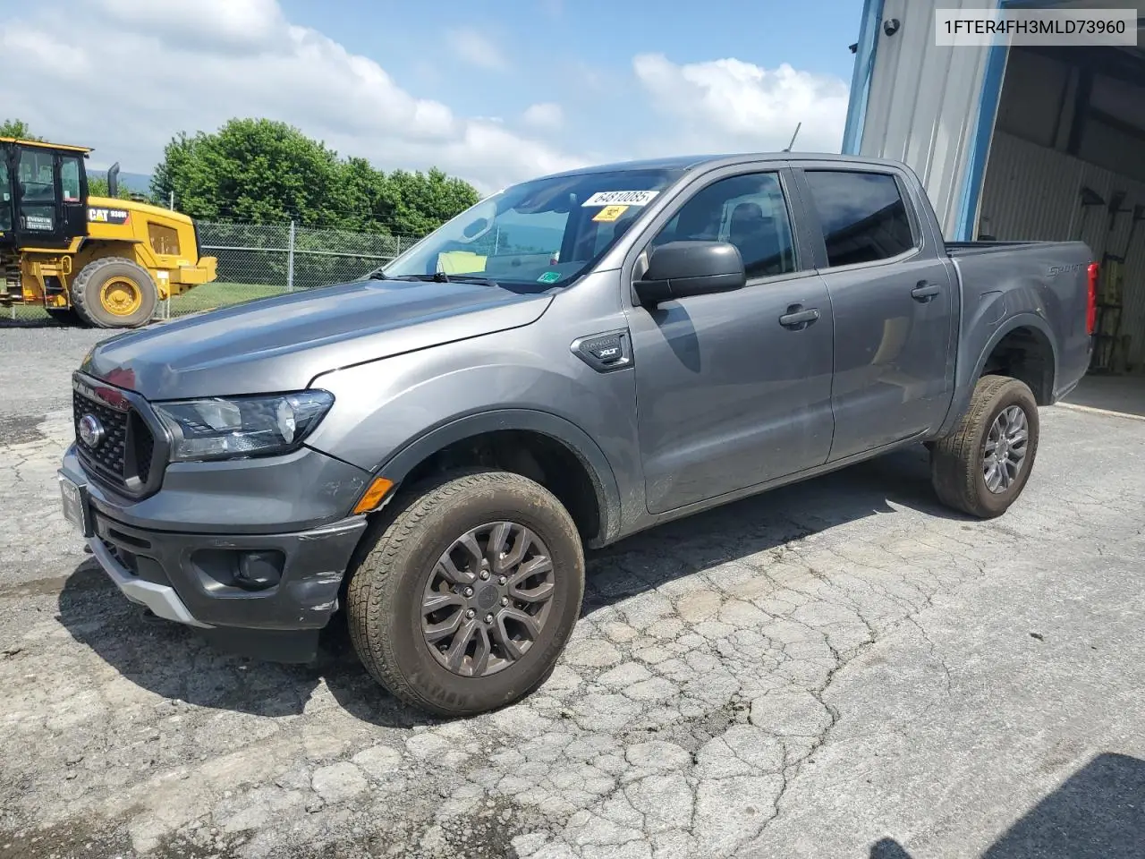2021 Ford Ranger Xl VIN: 1FTER4FH3MLD73960 Lot: 64810085