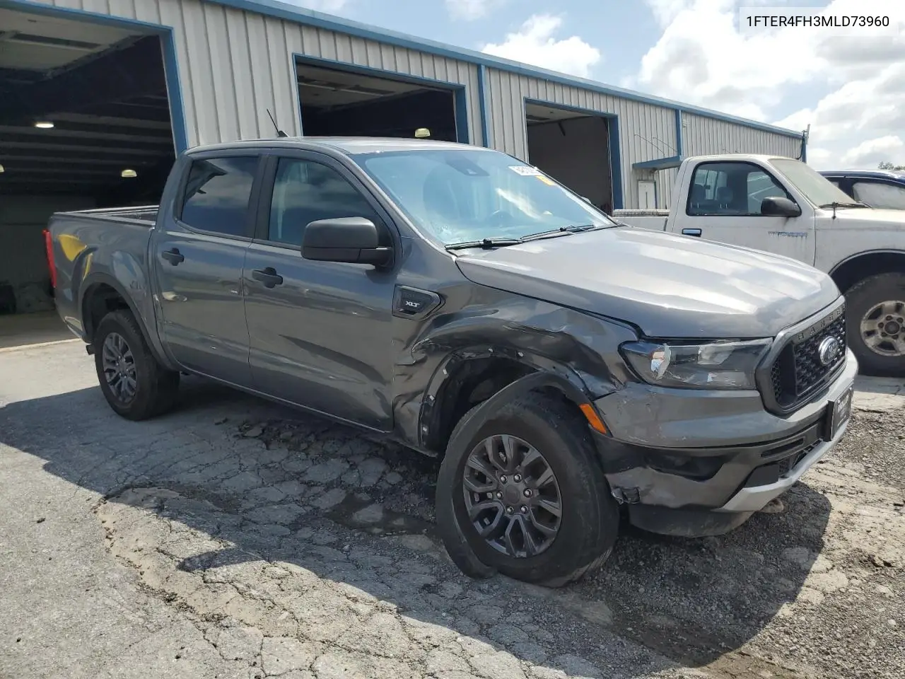 2021 Ford Ranger Xl VIN: 1FTER4FH3MLD73960 Lot: 64810085
