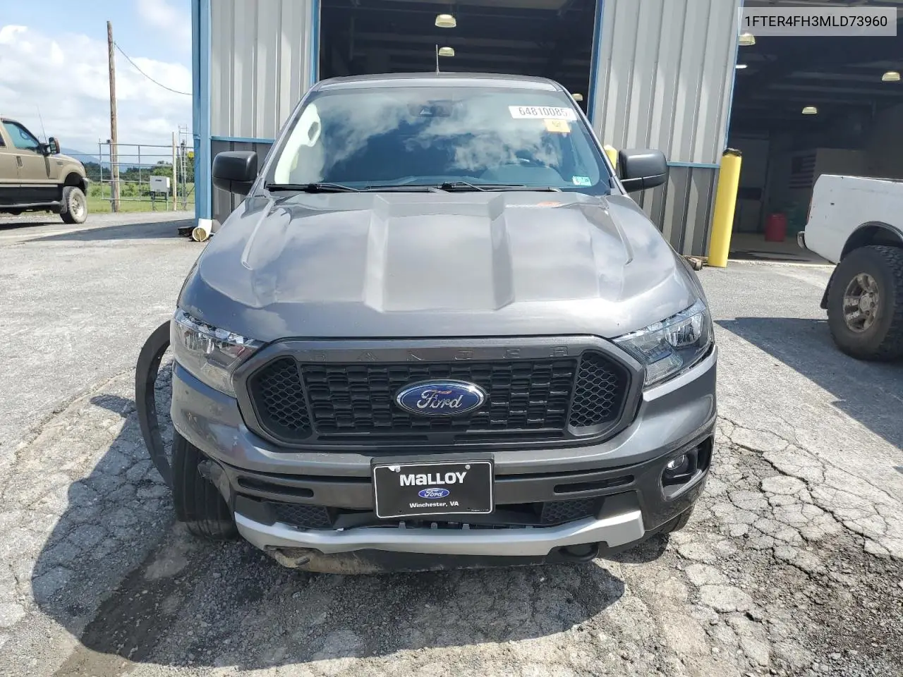 2021 Ford Ranger Xl VIN: 1FTER4FH3MLD73960 Lot: 64810085