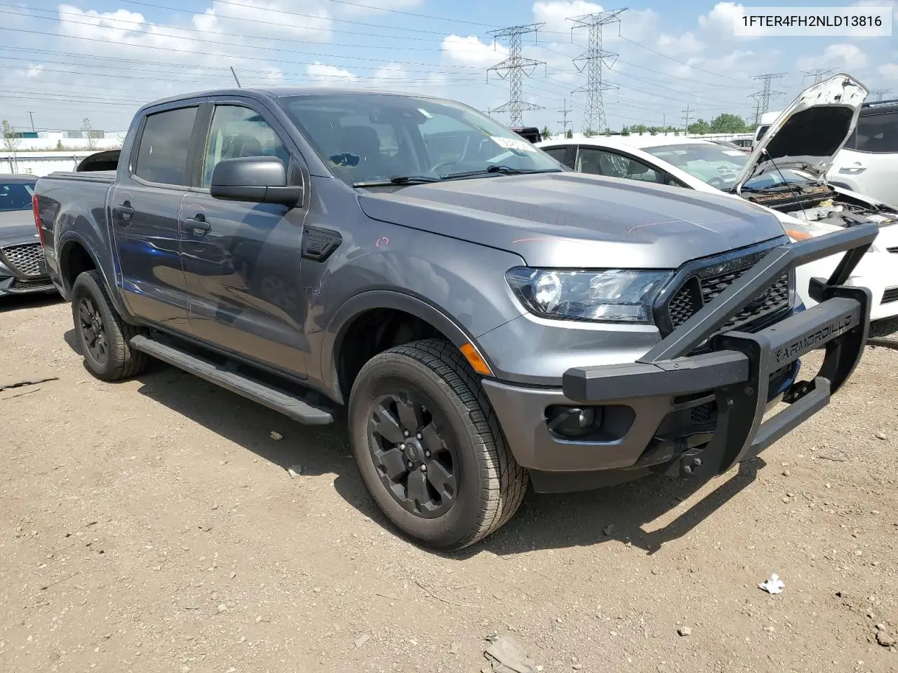 2022 Ford Ranger Xl VIN: 1FTER4FH2NLD13816 Lot: 56407565