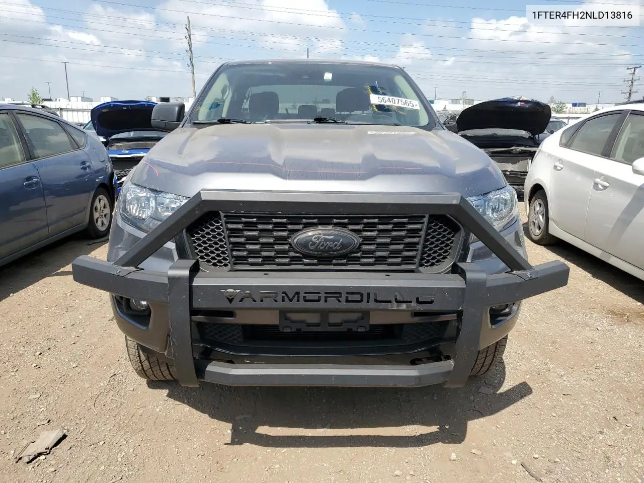 2022 Ford Ranger Xl VIN: 1FTER4FH2NLD13816 Lot: 56407565