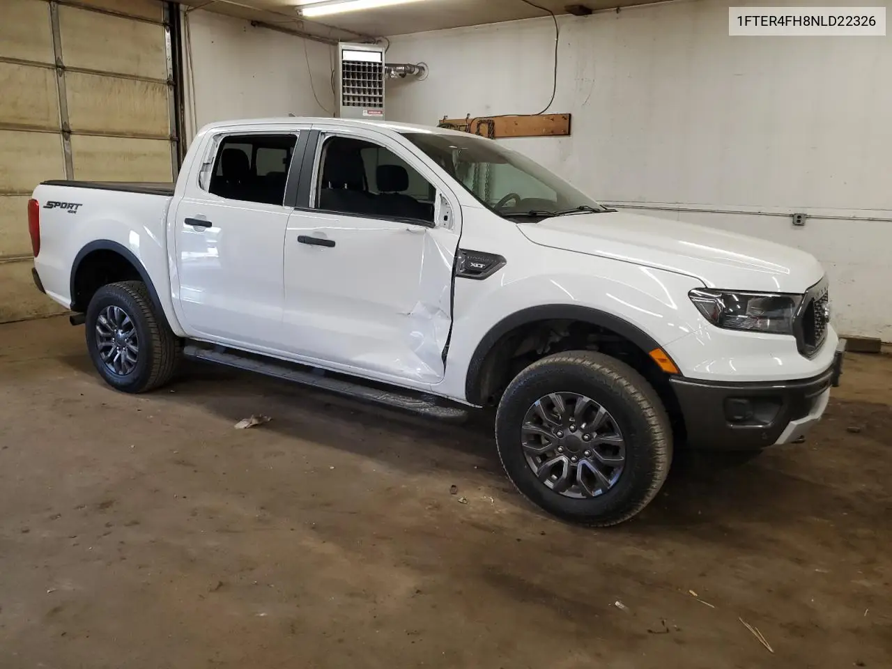 2022 Ford Ranger Xl VIN: 1FTER4FH8NLD22326 Lot: 56541315