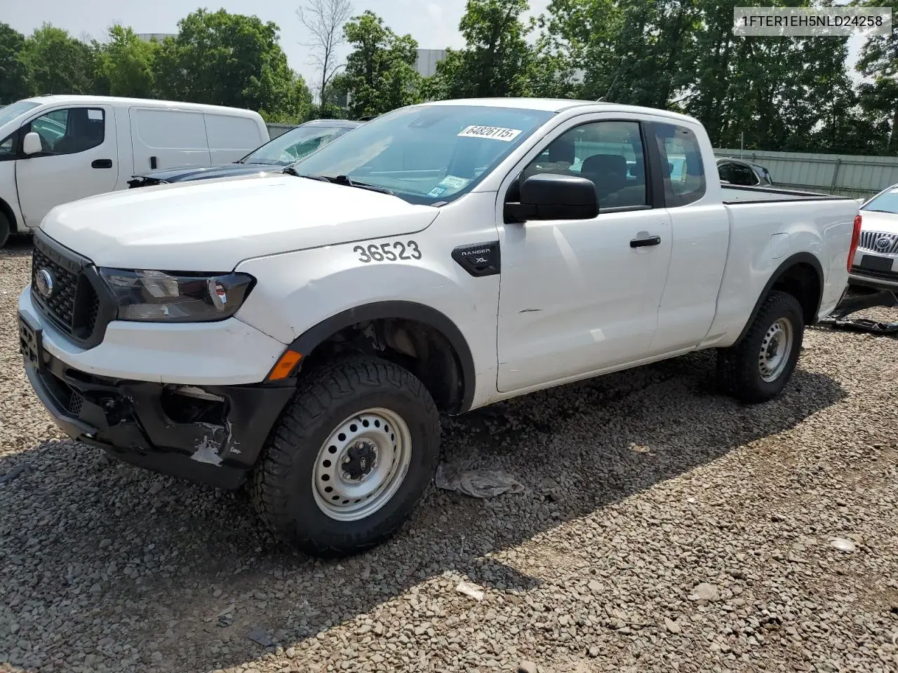 2022 Ford Ranger Xl VIN: 1FTER1EH5NLD24258 Lot: 64826115