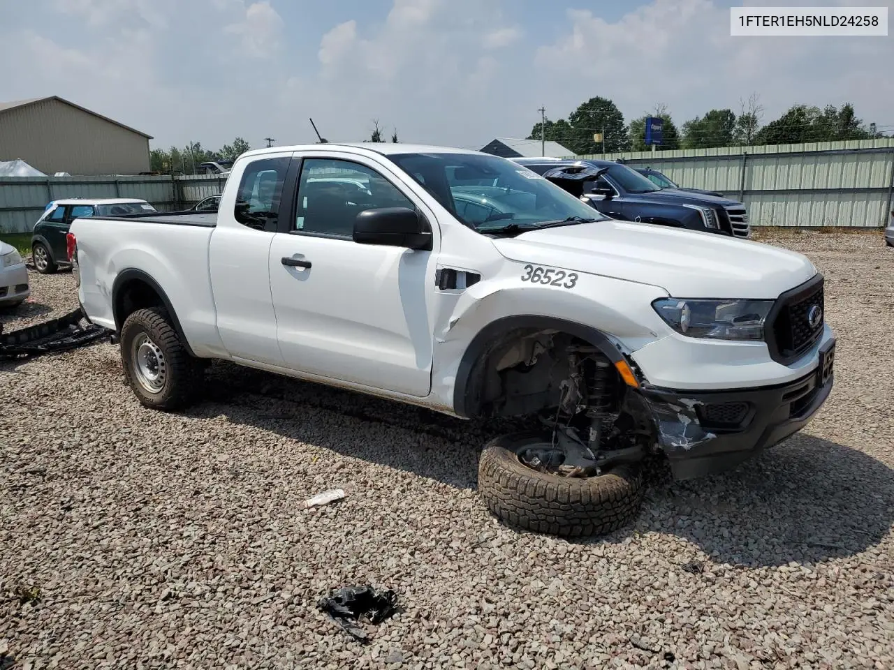2022 Ford Ranger Xl VIN: 1FTER1EH5NLD24258 Lot: 64826115