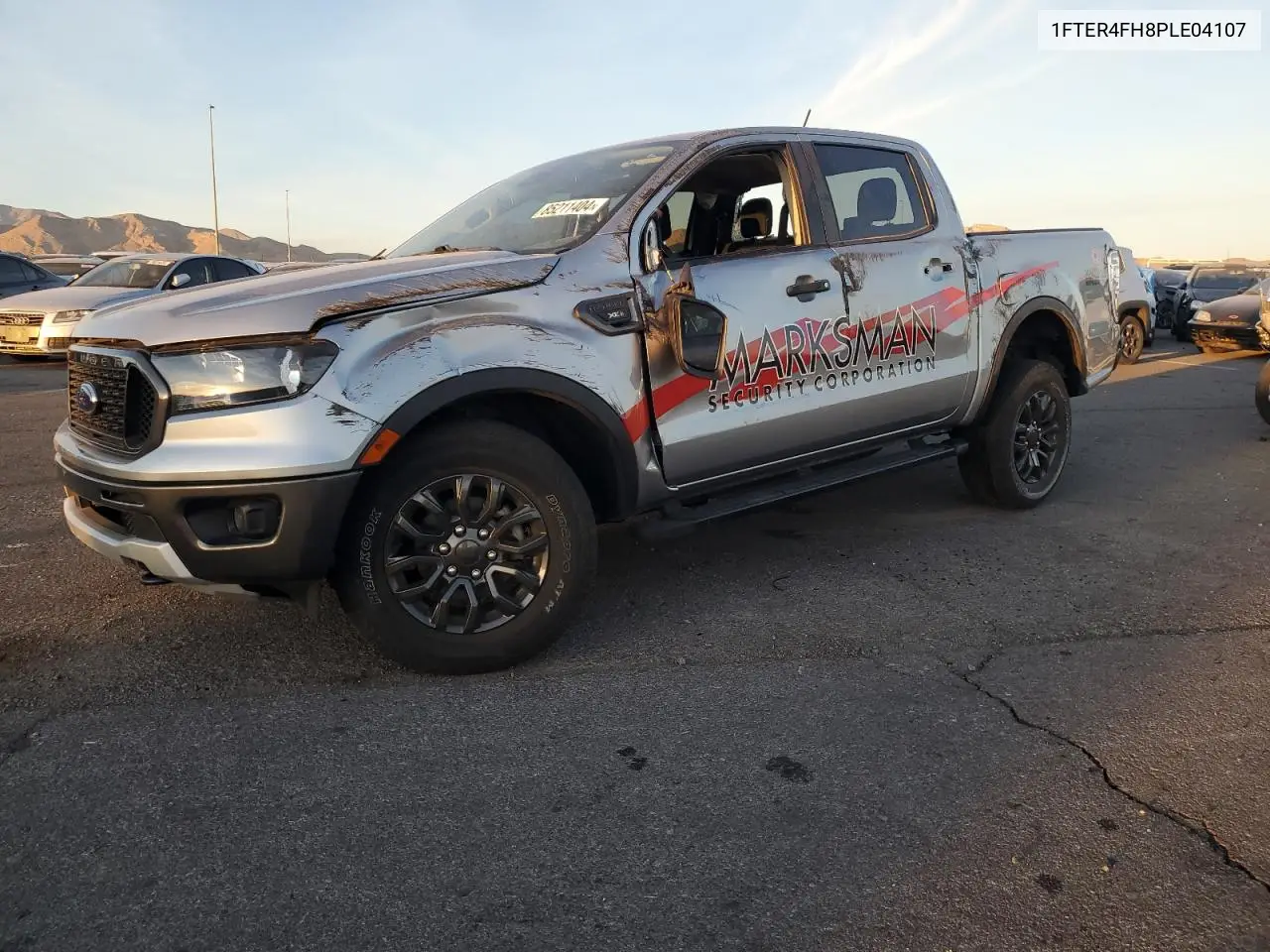 2023 Ford Ranger Xl VIN: 1FTER4FH8PLE04107 Lot: 85211404