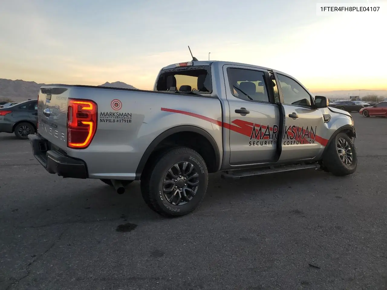 2023 Ford Ranger Xl VIN: 1FTER4FH8PLE04107 Lot: 85211404