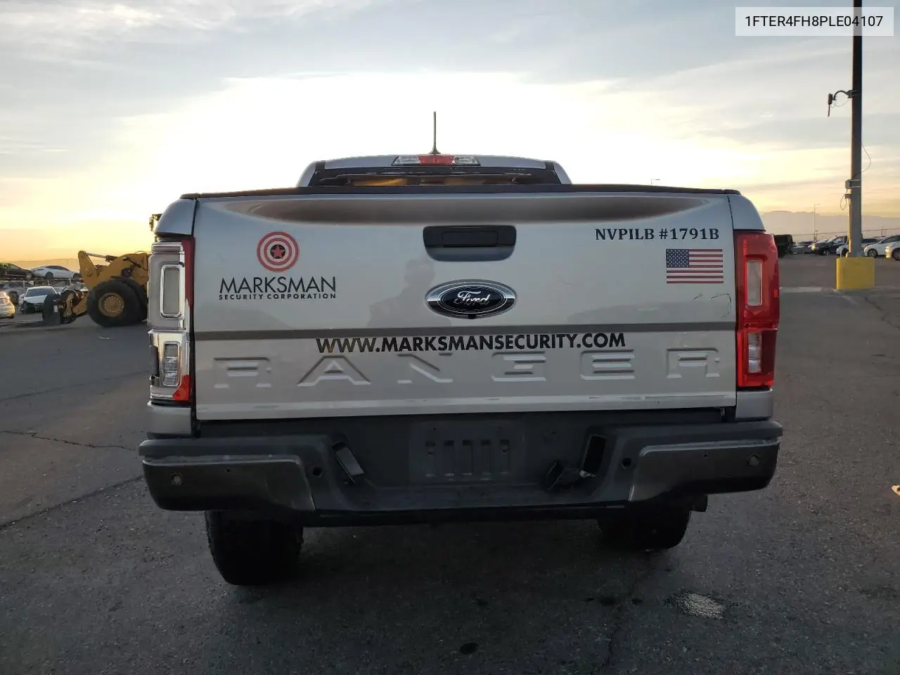 2023 Ford Ranger Xl VIN: 1FTER4FH8PLE04107 Lot: 85211404