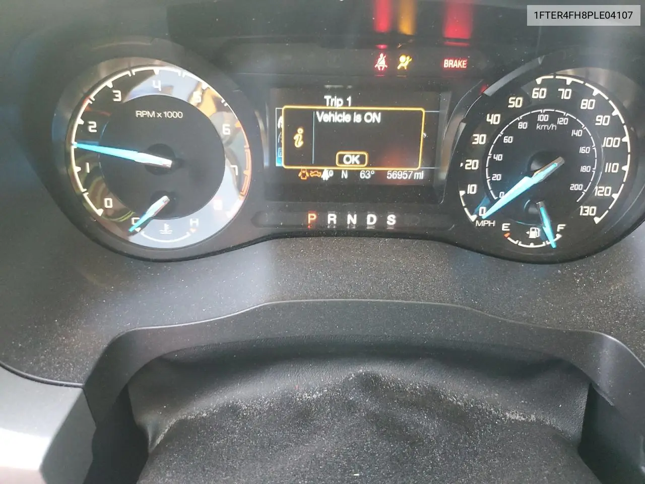 2023 Ford Ranger Xl VIN: 1FTER4FH8PLE04107 Lot: 85211404