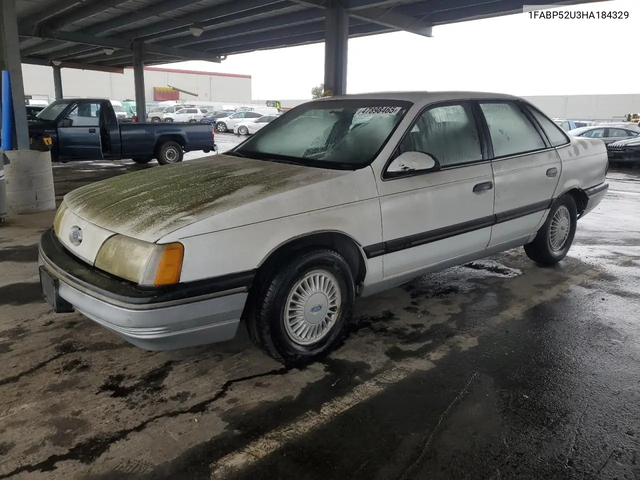 1987 Ford Taurus Gl VIN: 1FABP52U3HA184329 Lot: 47898465