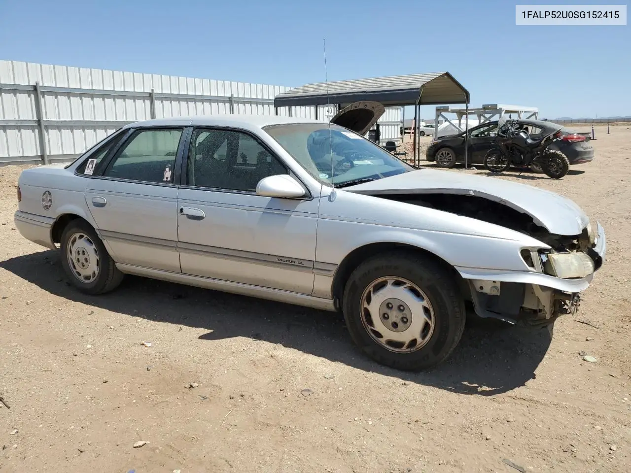 1995 Ford Taurus Gl VIN: 1FALP52U0SG152415 Lot: 62920765