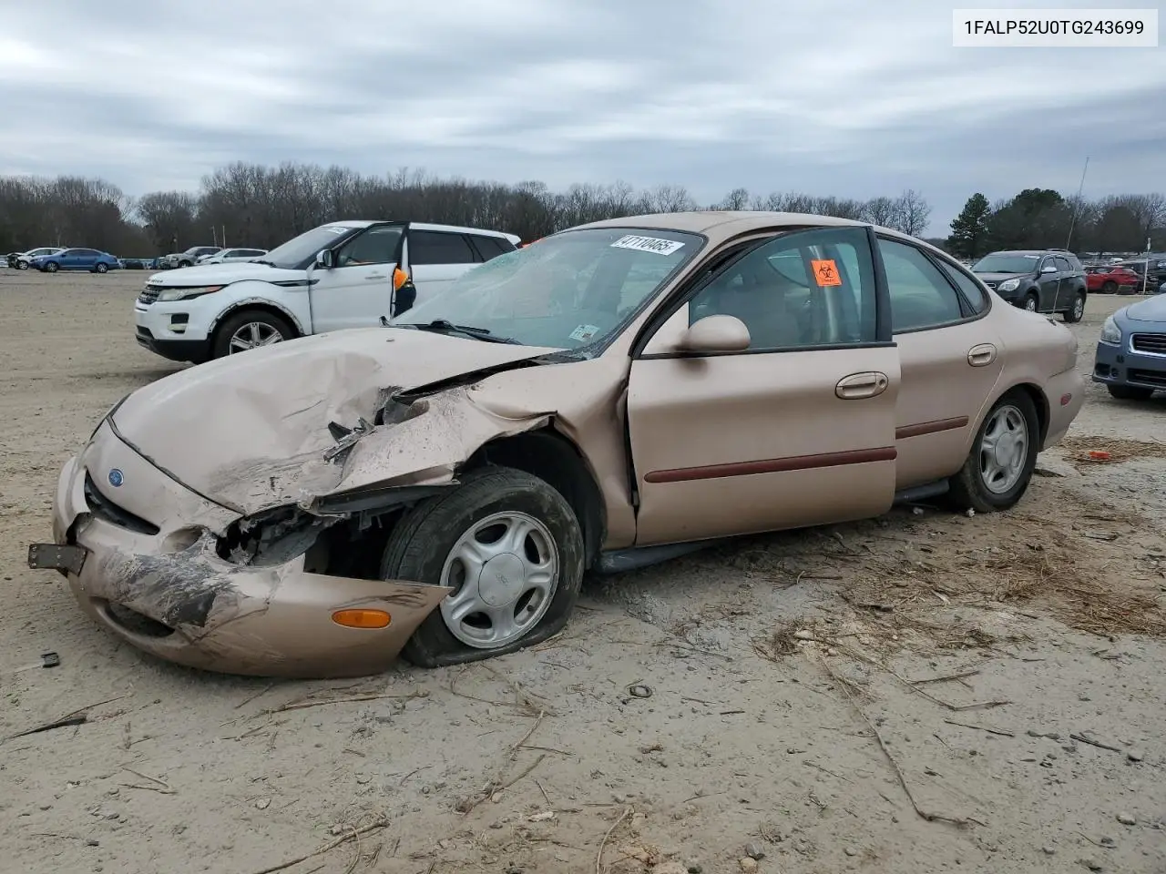 1996 Ford Taurus Gl VIN: 1FALP52U0TG243699 Lot: 47110465