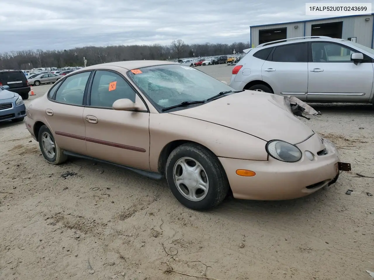 1996 Ford Taurus Gl VIN: 1FALP52U0TG243699 Lot: 47110465
