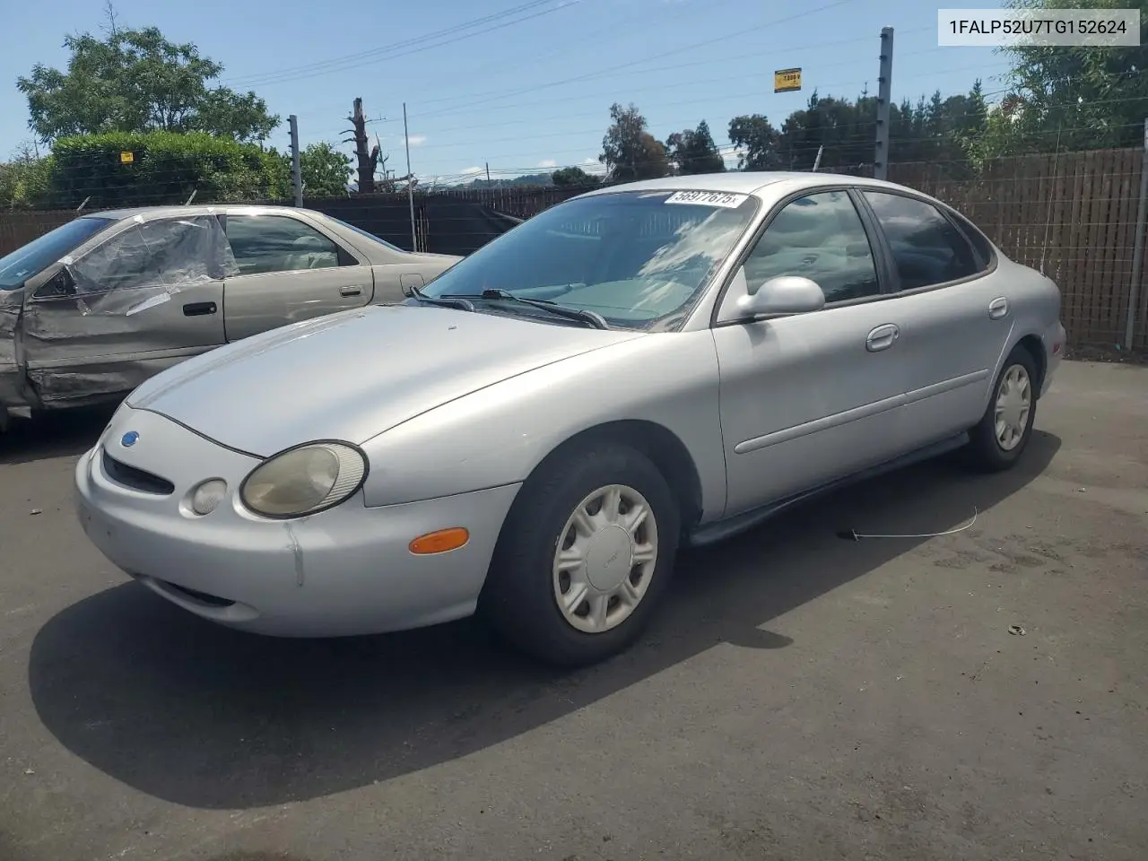 1996 Ford Taurus Gl VIN: 1FALP52U7TG152624 Lot: 56977675