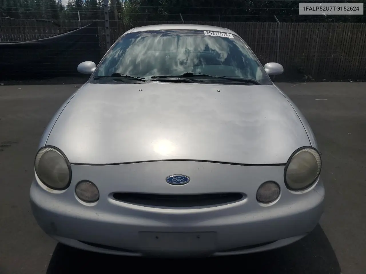 1996 Ford Taurus Gl VIN: 1FALP52U7TG152624 Lot: 56977675