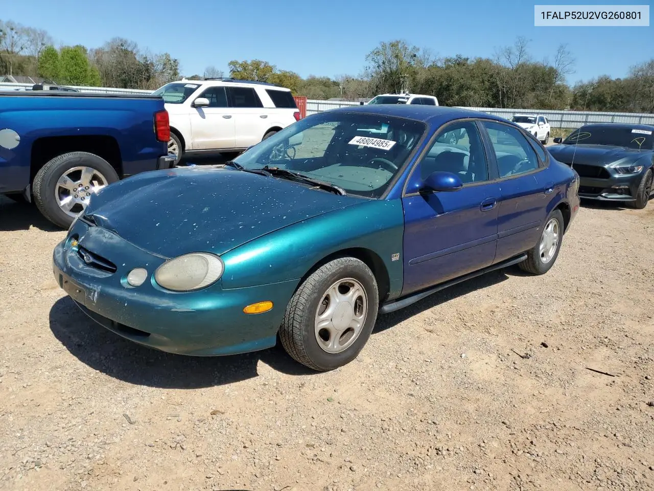 1997 Ford Taurus Gl VIN: 1FALP52U2VG260801 Lot: 48804985
