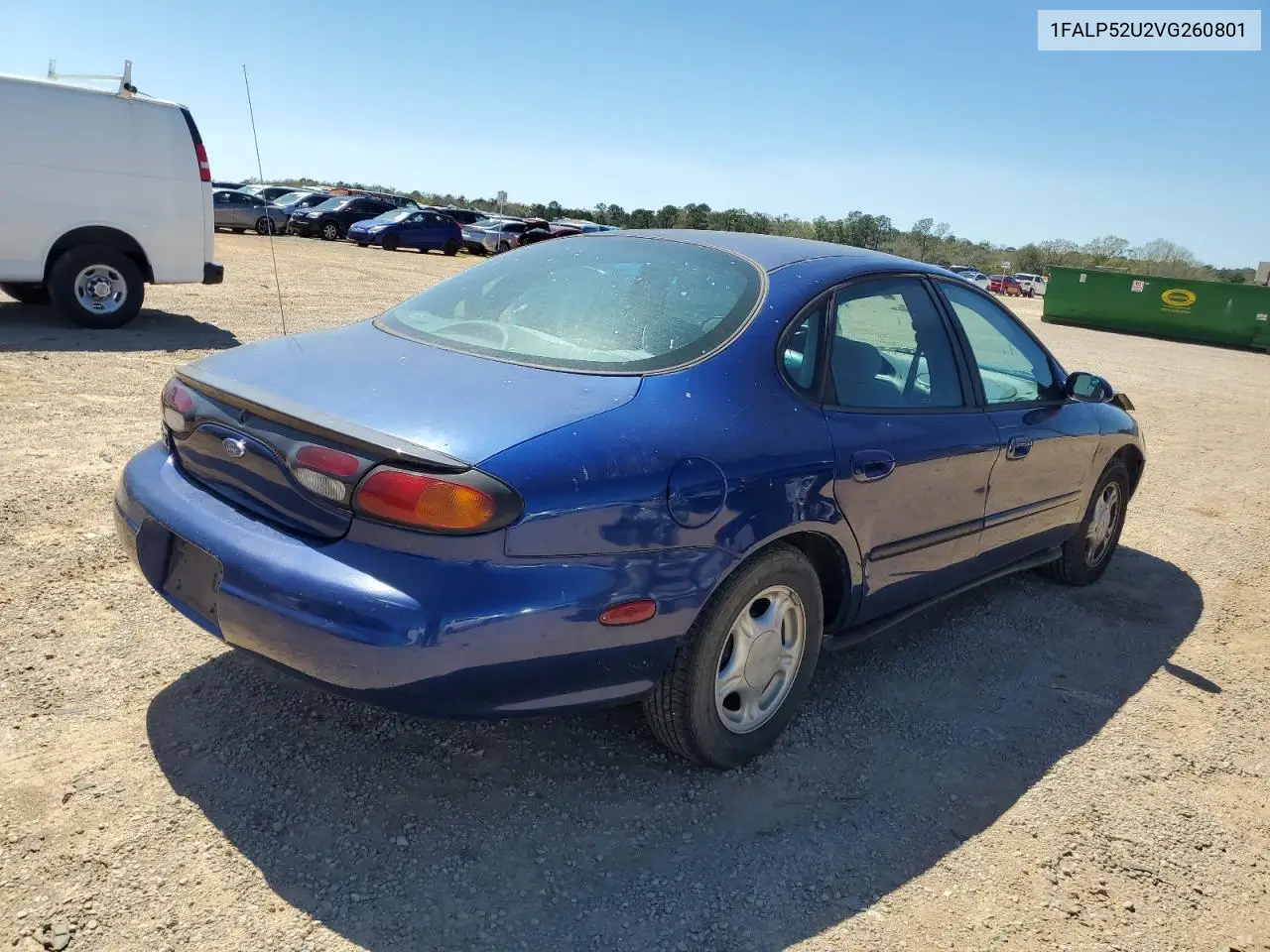 1997 Ford Taurus Gl VIN: 1FALP52U2VG260801 Lot: 48804985