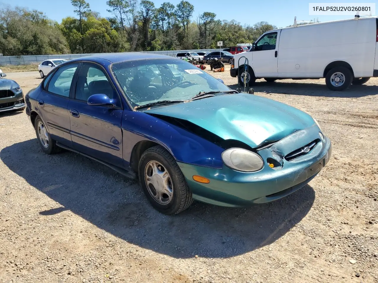 1997 Ford Taurus Gl VIN: 1FALP52U2VG260801 Lot: 48804985