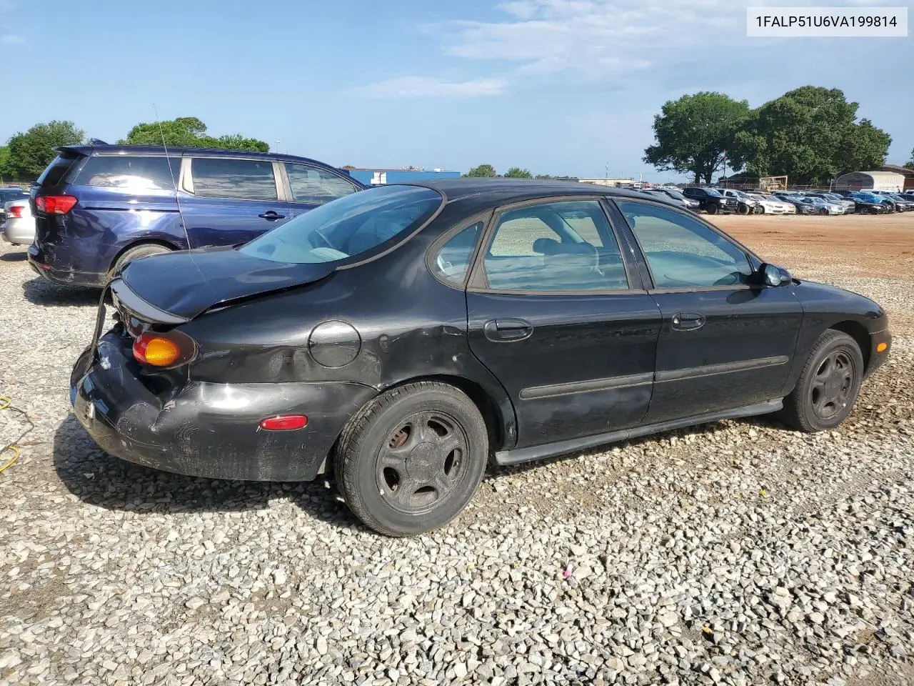 1997 Ford Taurus G VIN: 1FALP51U6VA199814 Lot: 57518945