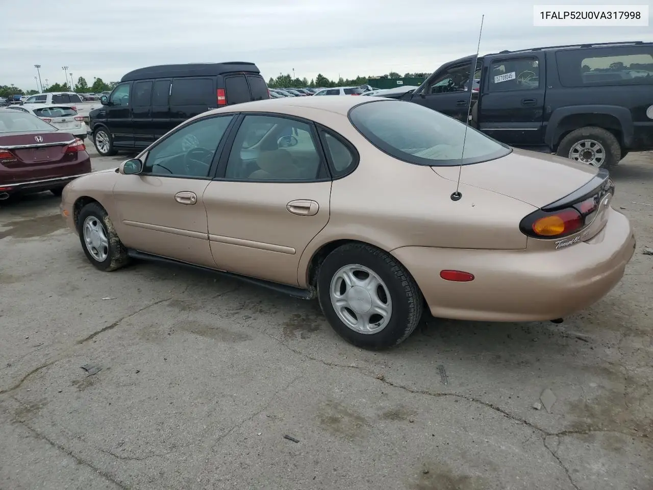 1997 Ford Taurus Gl VIN: 1FALP52U0VA317998 Lot: 58517145