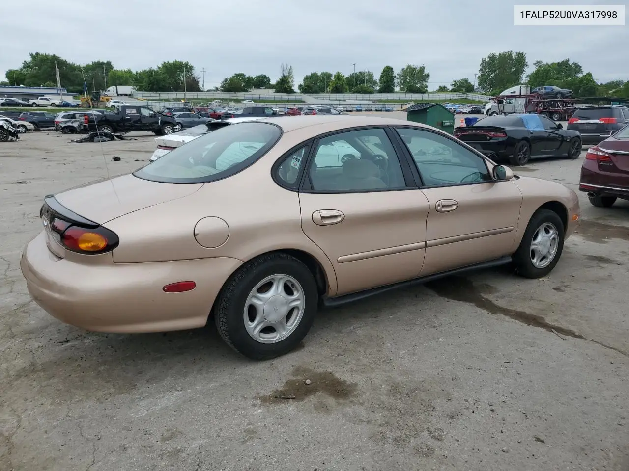 1997 Ford Taurus Gl VIN: 1FALP52U0VA317998 Lot: 58517145