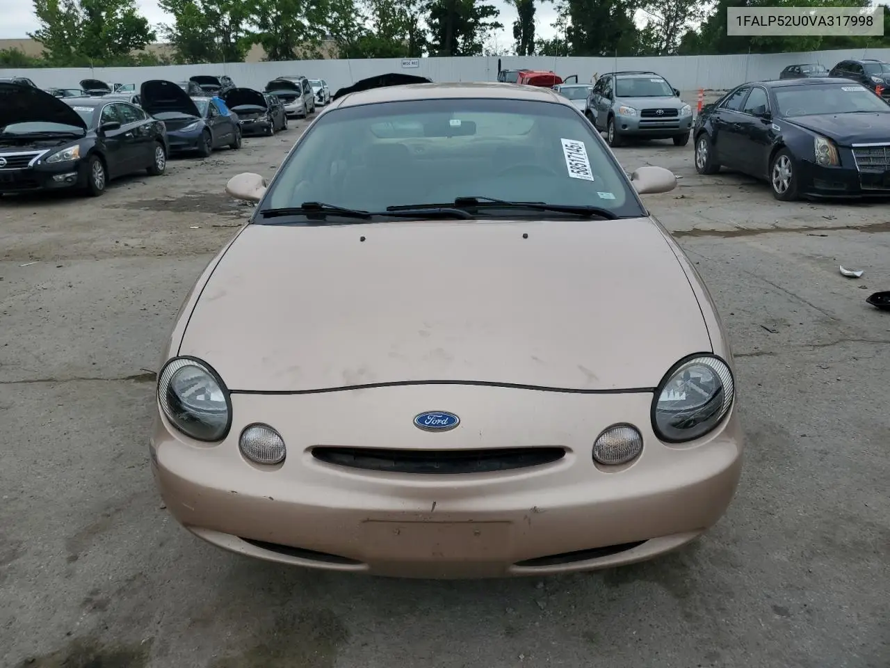 1997 Ford Taurus Gl VIN: 1FALP52U0VA317998 Lot: 58517145