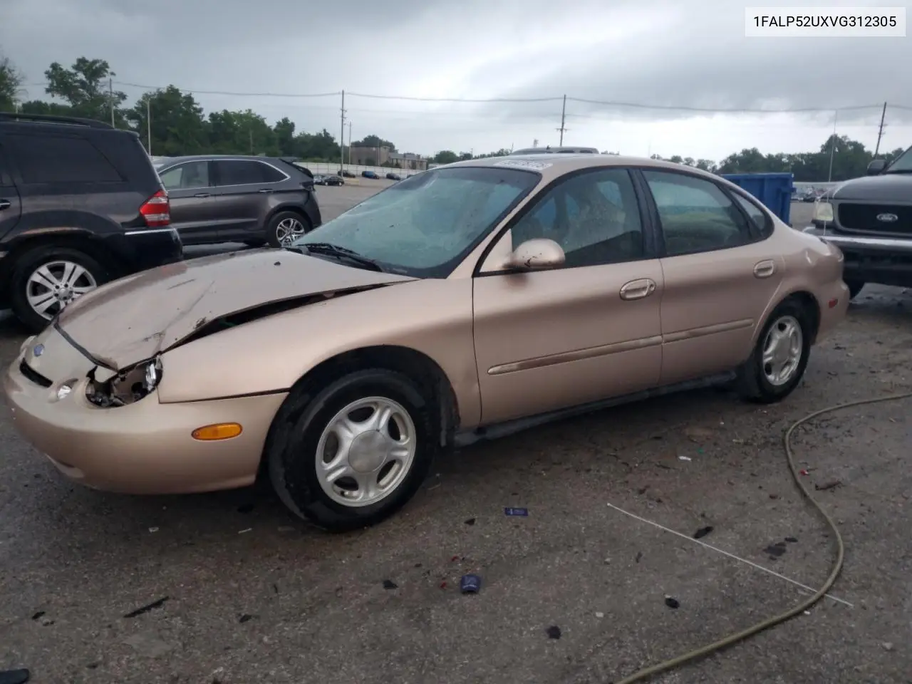 1997 Ford Taurus Gl VIN: 1FALP52UXVG312305 Lot: 59478775