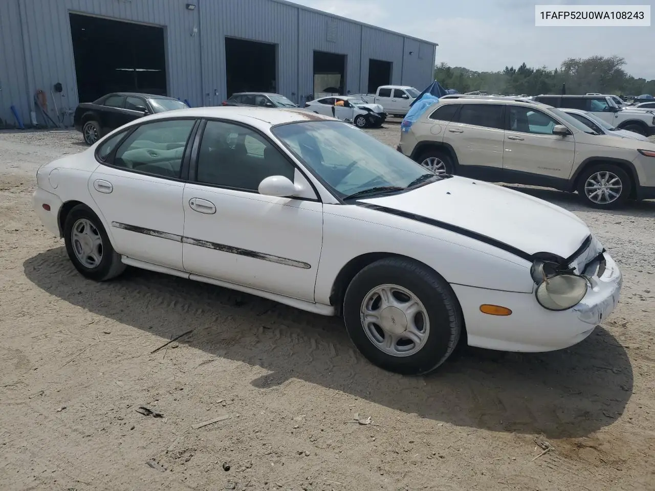 1998 Ford Taurus Lx VIN: 1FAFP52U0WA108243 Lot: 54952435