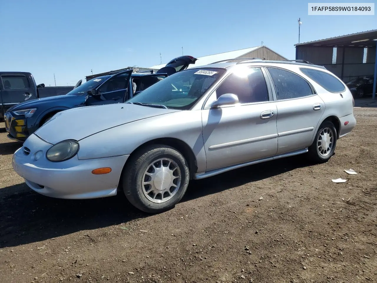 1998 Ford Taurus Se Comfort VIN: 1FAFP58S9WG184093 Lot: 55046265