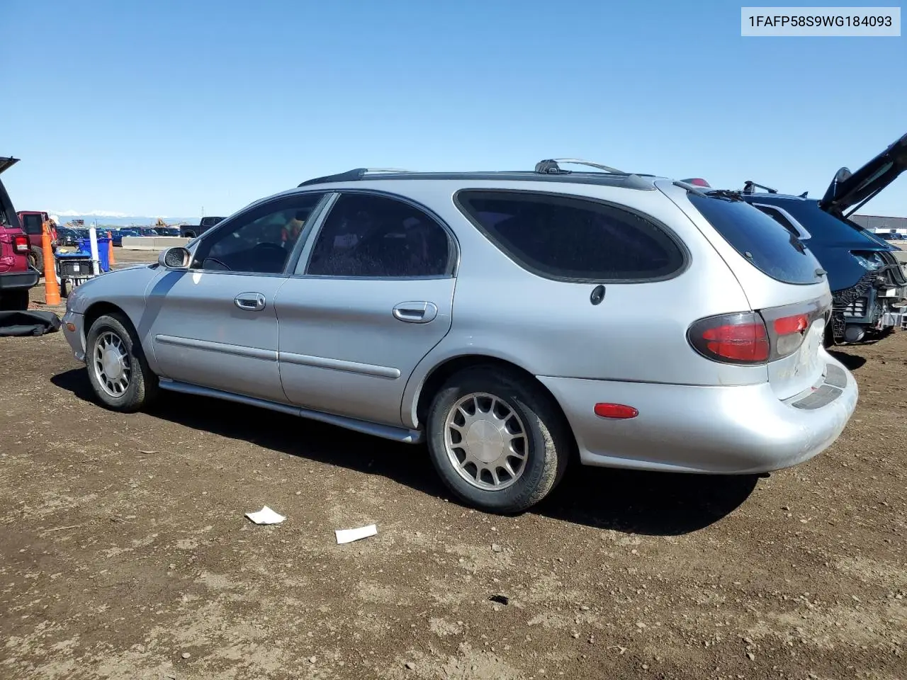 1998 Ford Taurus Se Comfort VIN: 1FAFP58S9WG184093 Lot: 55046265